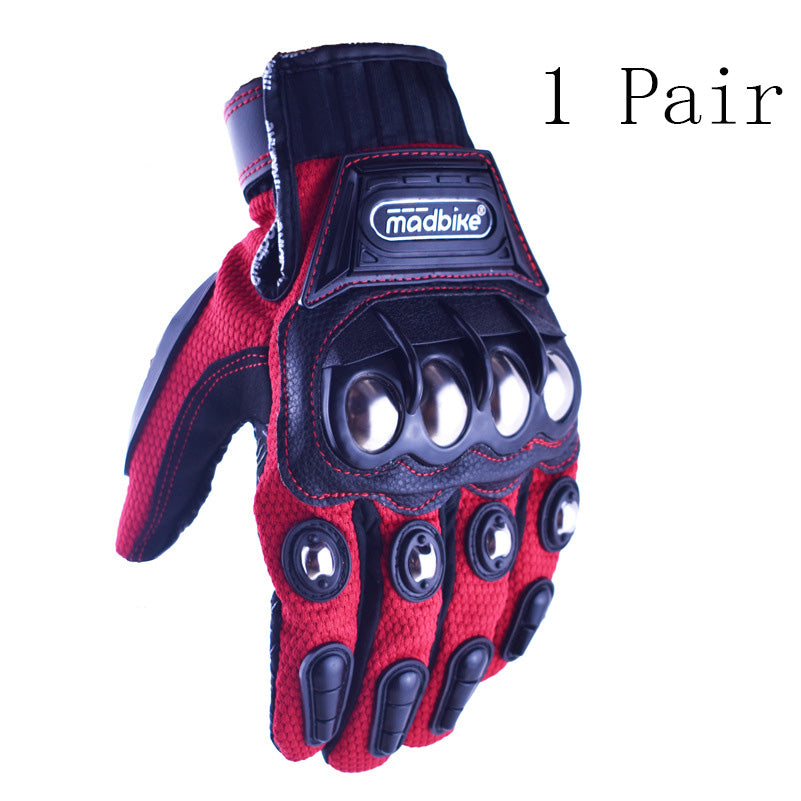 Tactical Riding Gloves – Hard Knuckle Protection (Built for Impact) - Anti-Slip Grip & Touchscreen Accessible