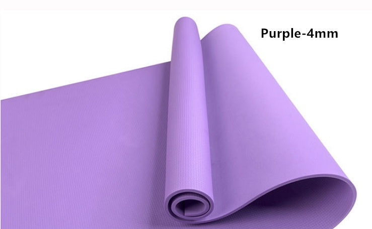 Ultra-Soft Non-Slip Yoga Mat – Pilates, Stretching & Home Workouts (4mm / 6mm)