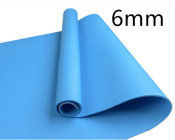 Ultra-Soft Non-Slip Yoga Mat – Pilates, Stretching & Home Workouts (4mm / 6mm)