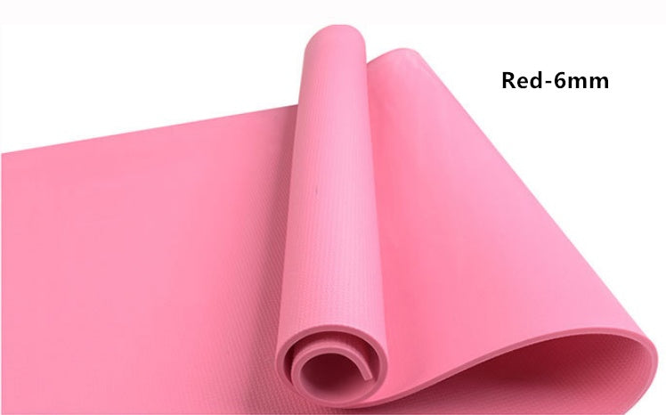 Ultra-Soft Non-Slip Yoga Mat – Pilates, Stretching & Home Workouts (4mm / 6mm)