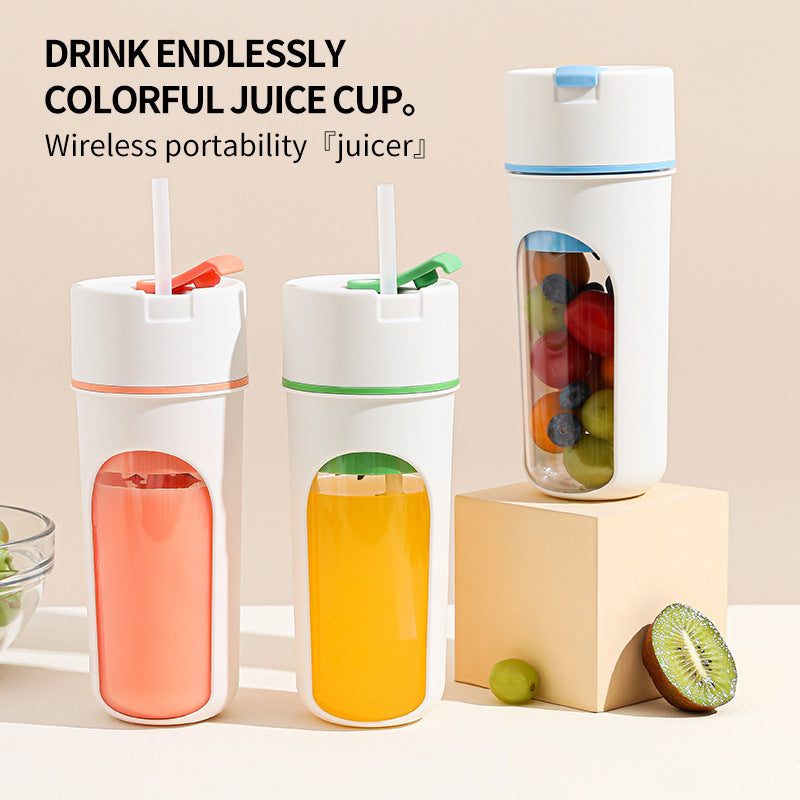 Portable USB Rechargeable Wireless Juicer & Smoothie Blender Cup