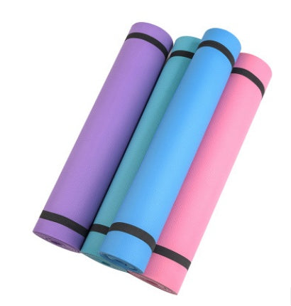 Ultra-Soft Non-Slip Yoga Mat – Pilates, Stretching & Home Workouts (4mm / 6mm)