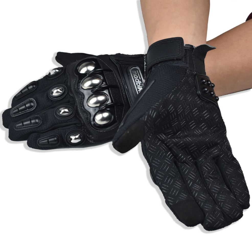 Tactical Riding Gloves – Hard Knuckle Protection (Built for Impact) - Anti-Slip Grip & Touchscreen Accessible