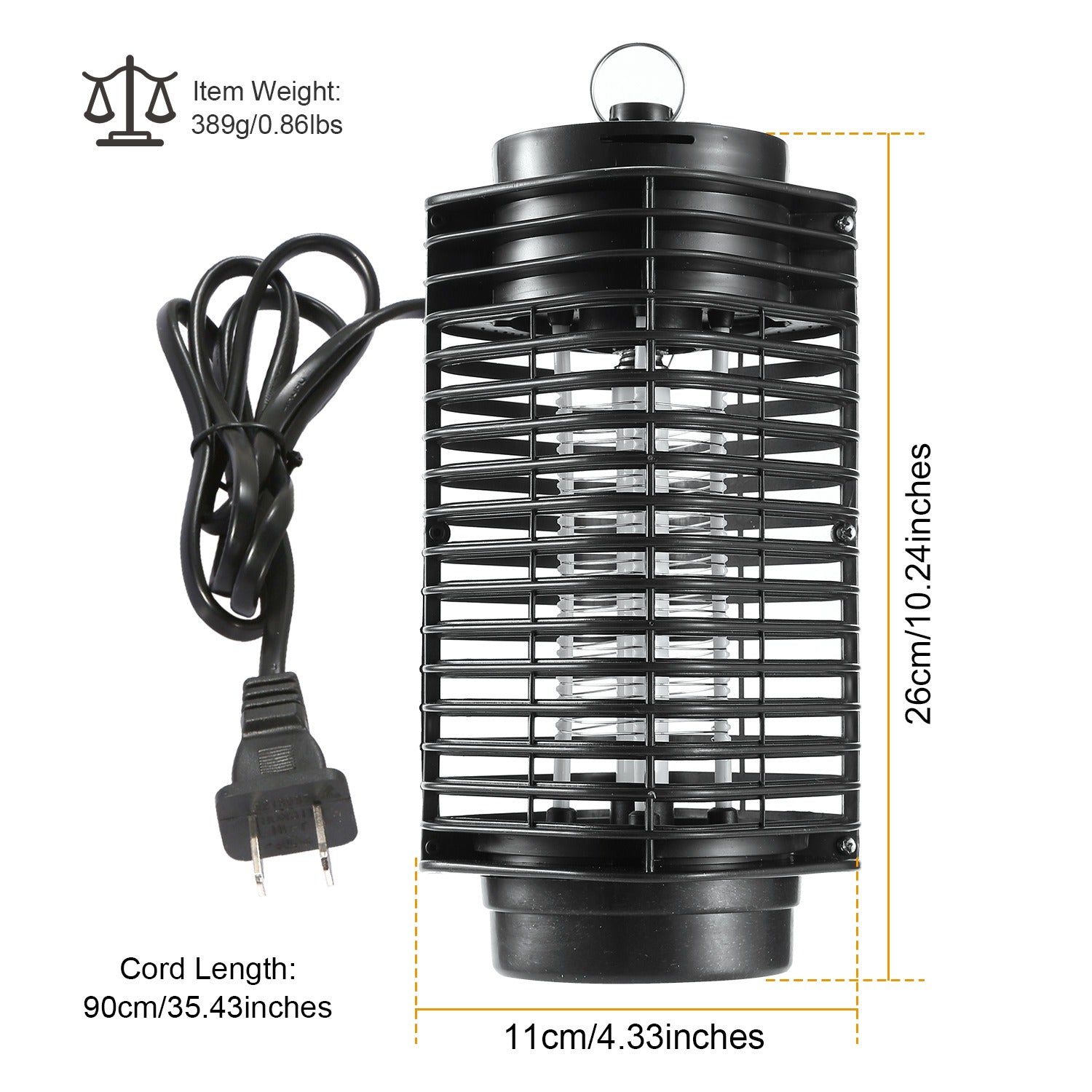 Rechargeable Mosquito Zapper Lantern – Portable Bug Killer for Patio, Camping & Indoor Use