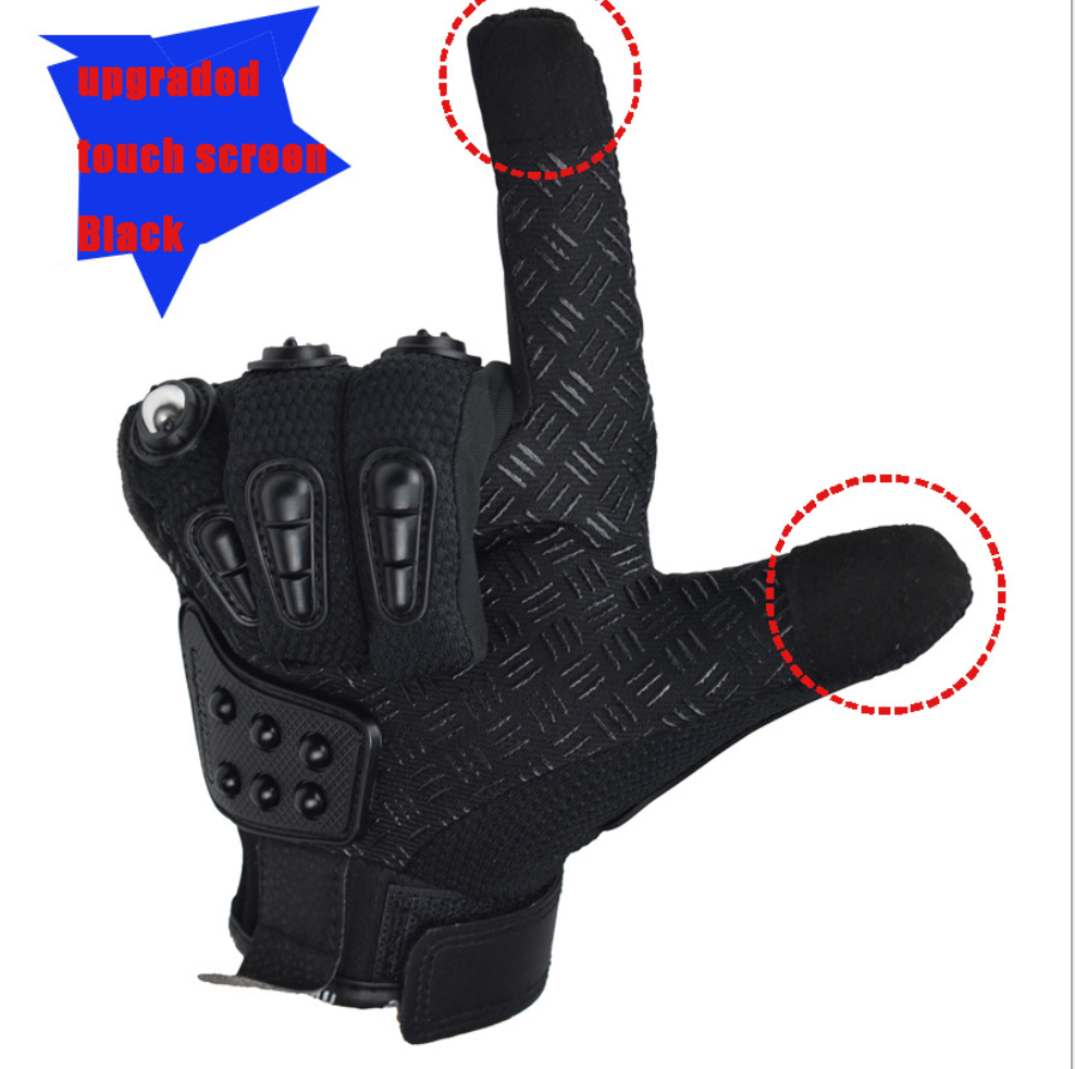 Tactical Riding Gloves – Hard Knuckle Protection (Built for Impact) - Anti-Slip Grip & Touchscreen Accessible