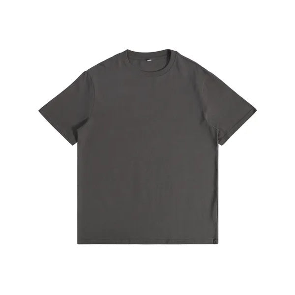 100% Cotton Tee - Perfect Quality - White Tee & Yellow