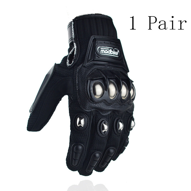 Tactical Riding Gloves – Hard Knuckle Protection (Built for Impact) - Anti-Slip Grip & Touchscreen Accessible