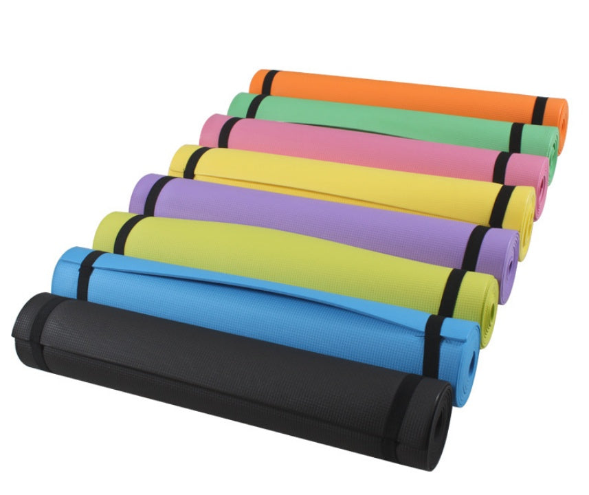 Ultra-Soft Non-Slip Yoga Mat – Pilates, Stretching & Home Workouts (4mm / 6mm)