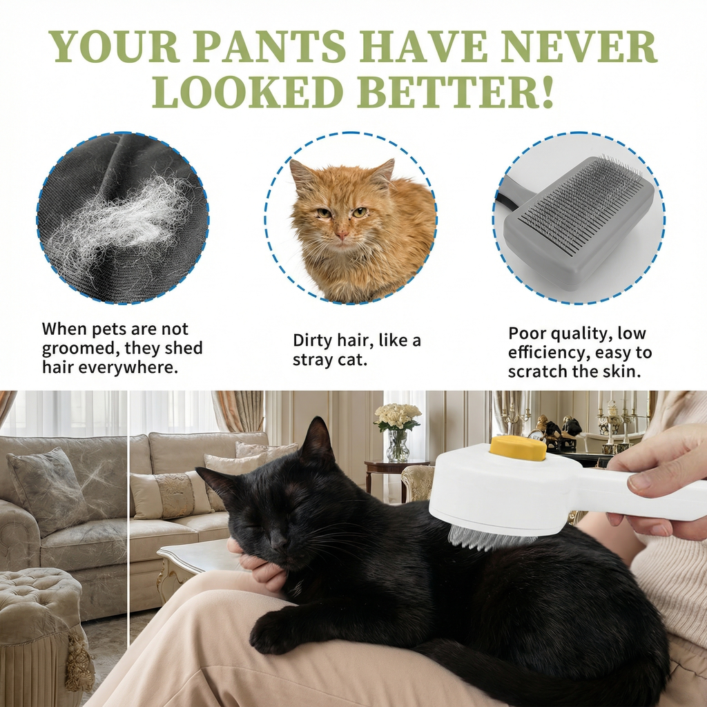 FurSweep™ 2-in-1 Deshedding Comb