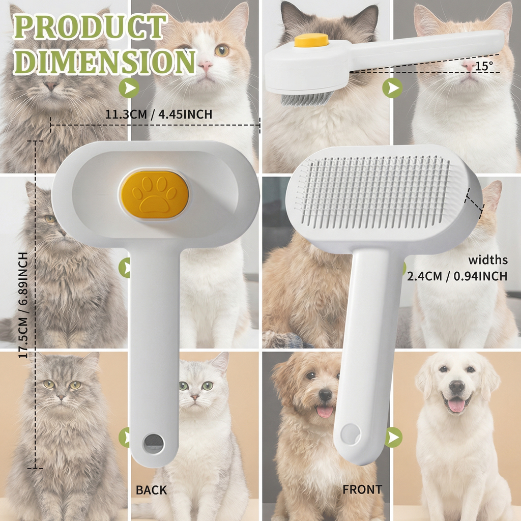 FurSweep™ 2-in-1 Deshedding Comb