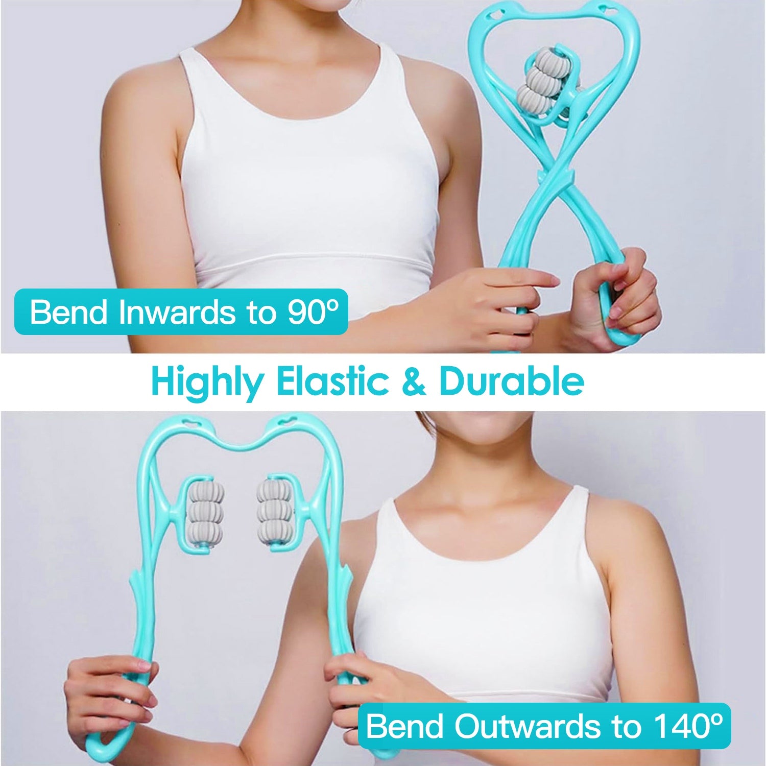 360° Trigger Point Neck Roller Massager – Deep Tissue Cervical Relief Tool (6-Ball Portable Pain Relief)