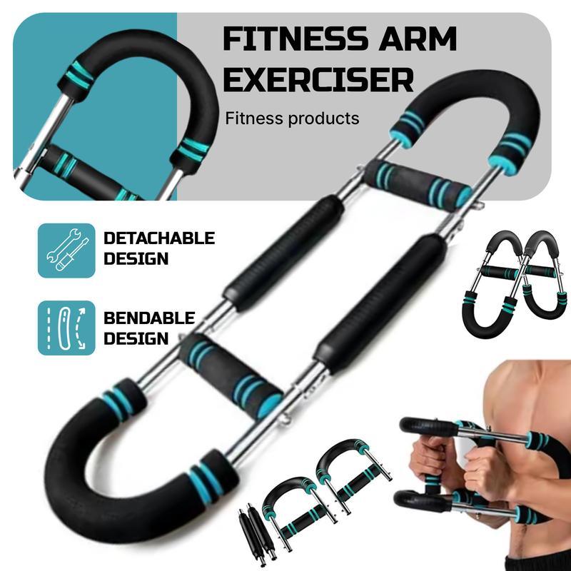 Adjustable Power Twist Bar (90–120LB) – Arm, Chest & Shoulder Strength Builder
