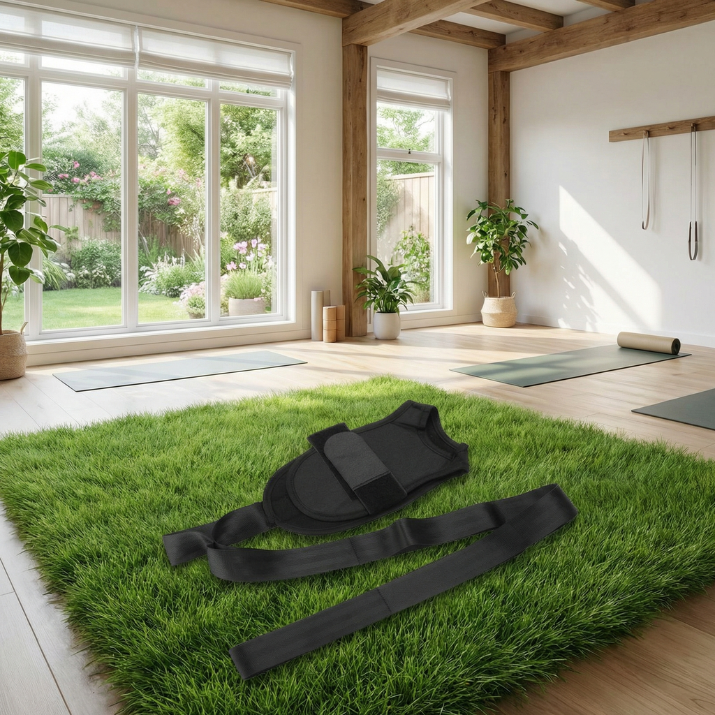 6-Loop Yoga Stretch Strap – Foot & Hamstring Flexibility Trainer | Rehab, Recovery & Mobility Aid